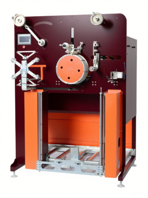 Quality  Large Capacity PET Strap Extrusion Line 1600mm Automated Robust Pet Strap Winder factory