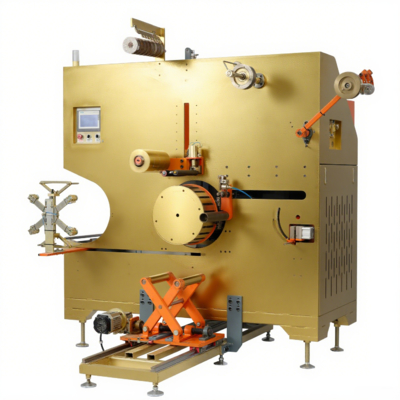 Quality  High Pressure Automated PET Strap Winder 32MM Electric Coil Winding Machine factory