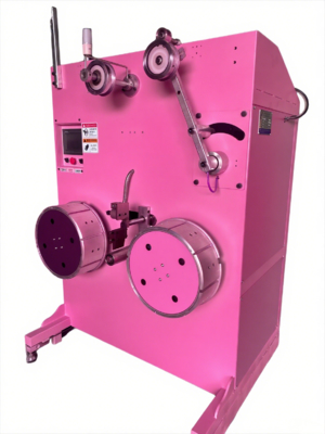 Quality  Semi Automatic PET Strap Making Machine Dual Station Winding Pet Box Strapping Machine factory