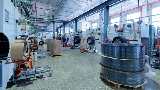 Automatic PET Strapping Band Machine 0.8MPa Lashing Strap Winder Coil Twine System