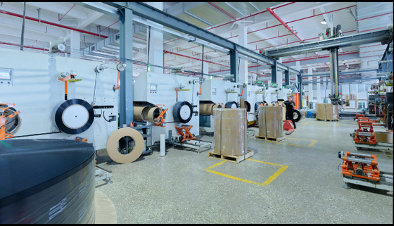 Automatic PET Strap Winder 5KW 300MM Paper Tube In Packaging