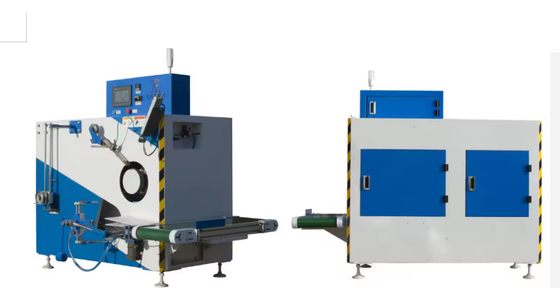 China factory supplies PLC-controlled, fully automatic PP electric motor coil winding machines