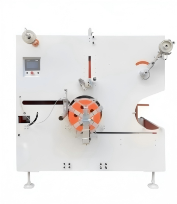 High Pressure Automated PET Strap Winder 32MM Electric Coil Winding Machine