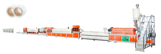 Multi Line PP Strap Band Extrusion Line 4.0m Automated Extrusion Solution