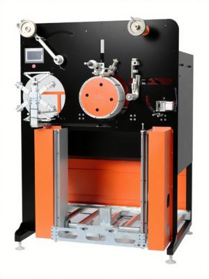 HMI Touchscreen Pet Strapping Making Machine 800MM Industrial Strapping Machine