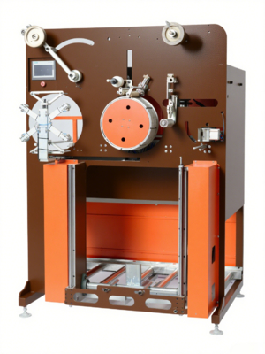 890KG Precision Pet Strap Machine Bobbin Winder Automatic Band Winding Machine