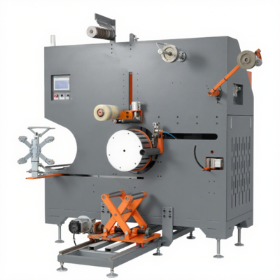 Precision Control Automated PET Strap Winder 32MM Electric Coil Winding Machine