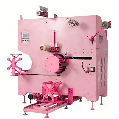 Automatic Strap Winder PET Lashing Strap Winding Machine with 2100mm × 2100mm × 2200mm Dimensions, 1200MM Maximum Winding Diameter, and 380V Input Power