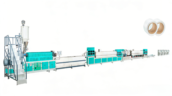 Heavy Duty Strapping Extrusion Equipment 150kg H Twin Screw Extruder Energy Efficient Consistent Performance