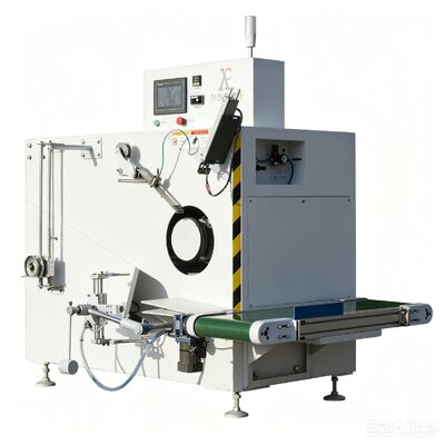 2100mm 2200mm Spec Pet Strap Coil Winding Device Automatic Feeding Precise Winding Lashing Strap Winders for Electrical Motor Production