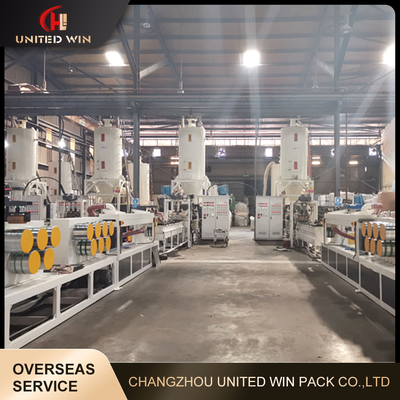  High Consistency PET Strap Processing Machine with Accurate Dimension Control Long Run Time for Packaging Band Fabrication