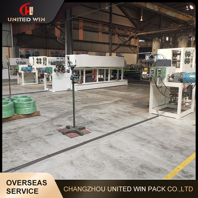 Fine Caliber Control PET Strap Processing Machine with Sustained Running Capacity Low Part Attrition for Packaging Band Fabrication