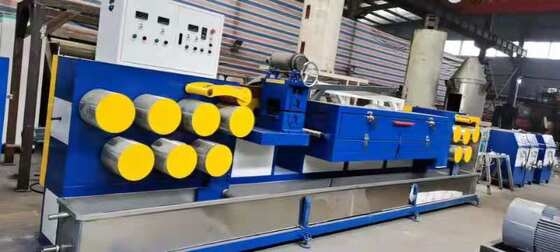 Reliable Dimension Preset PET Strap Processing Machine with Round The Clock Operating Character Low Surface Friction for Packaging Band Fabrication