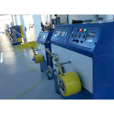 Uniform Dimension Setup PET Strap Processing Machine with Unbroken Running Trait Less Contact Scratch for Packaging Band Fabrication